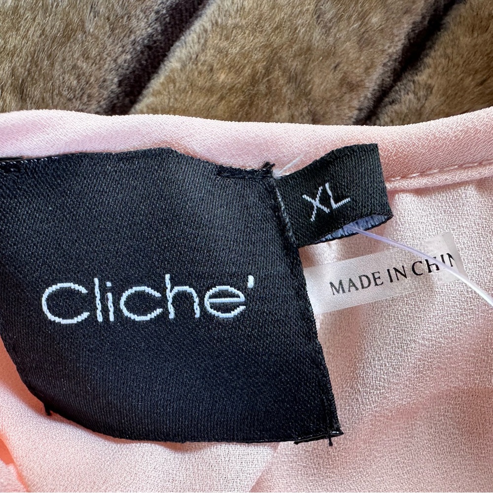 Flirty & Feminine Cold Shoulder Pink Blouse - Picture 8 of 8
